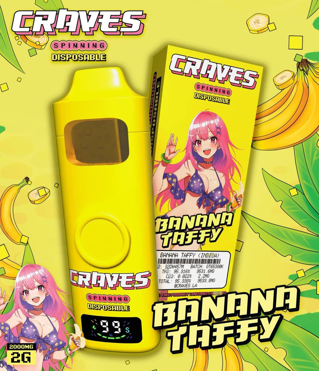 Banana Taffy